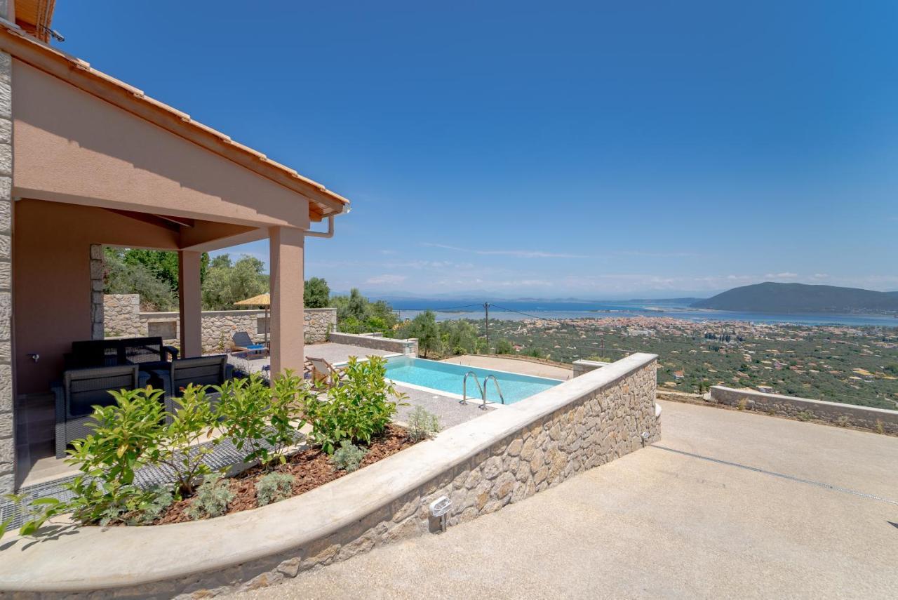 31 Blue Ionian Villas Apolpaina ภายนอก รูปภาพ