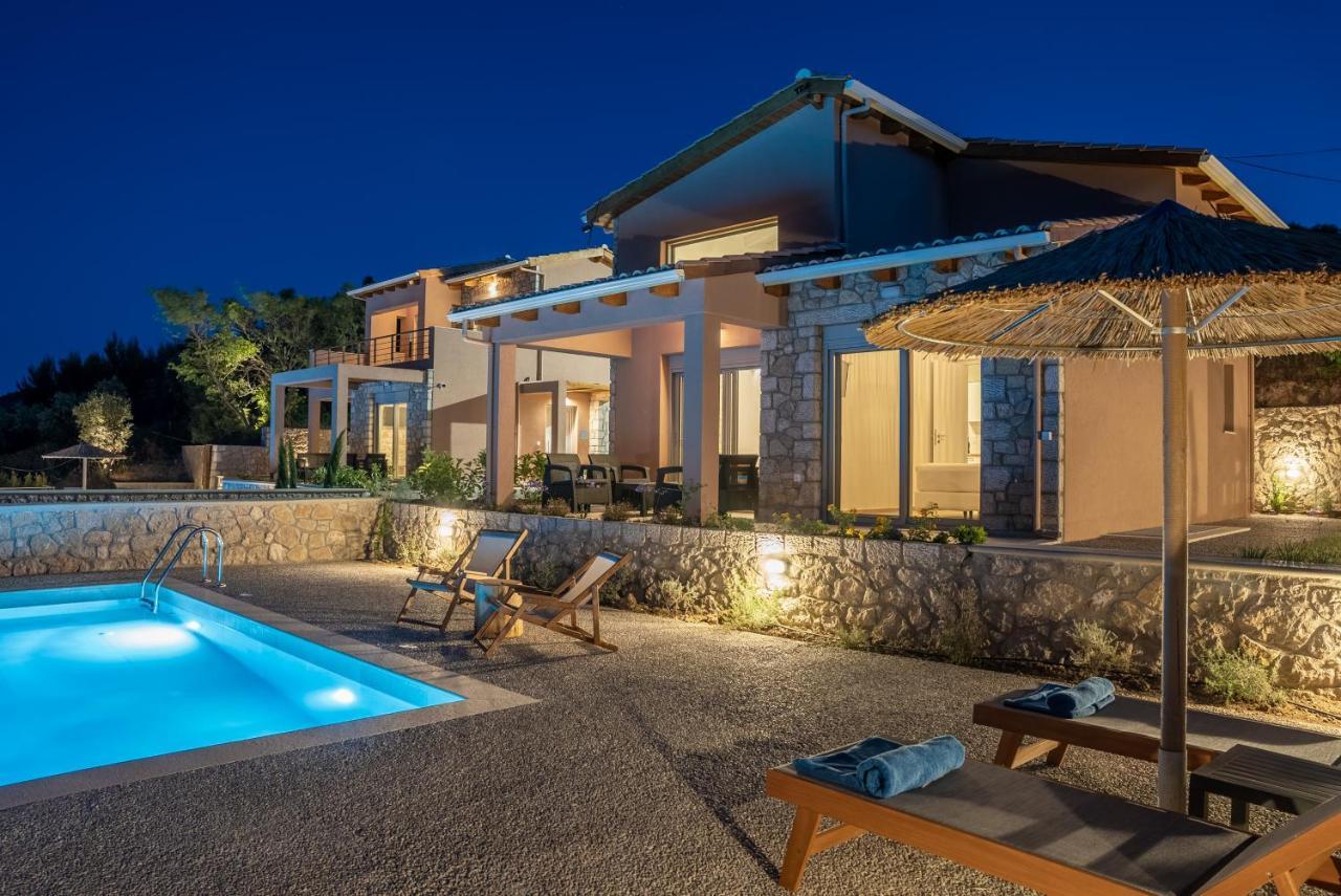 31 Blue Ionian Villas Apolpaina ภายนอก รูปภาพ