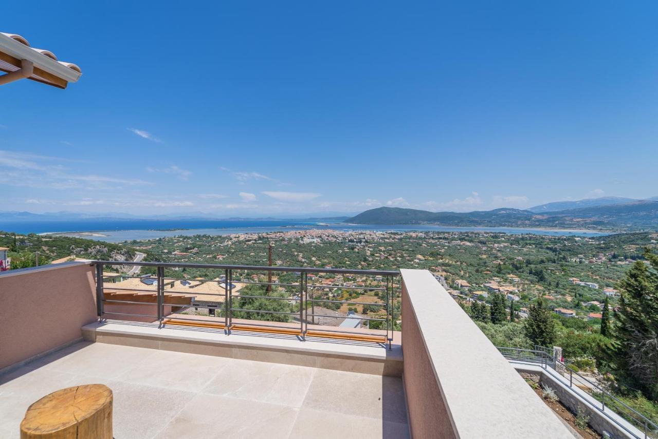 31 Blue Ionian Villas Apolpaina ภายนอก รูปภาพ