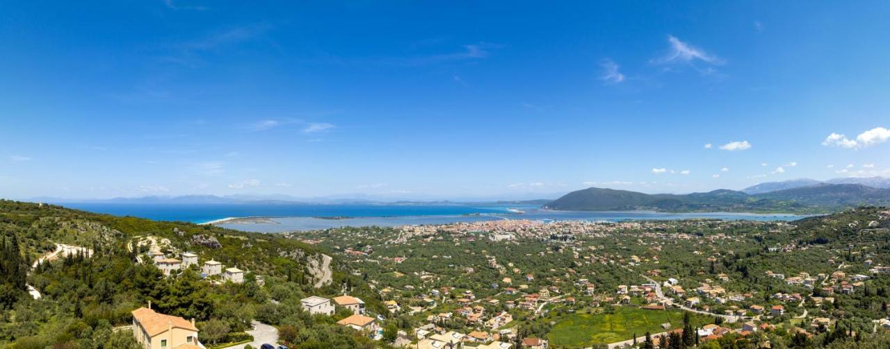 31 Blue Ionian Villas Apolpaina ภายนอก รูปภาพ