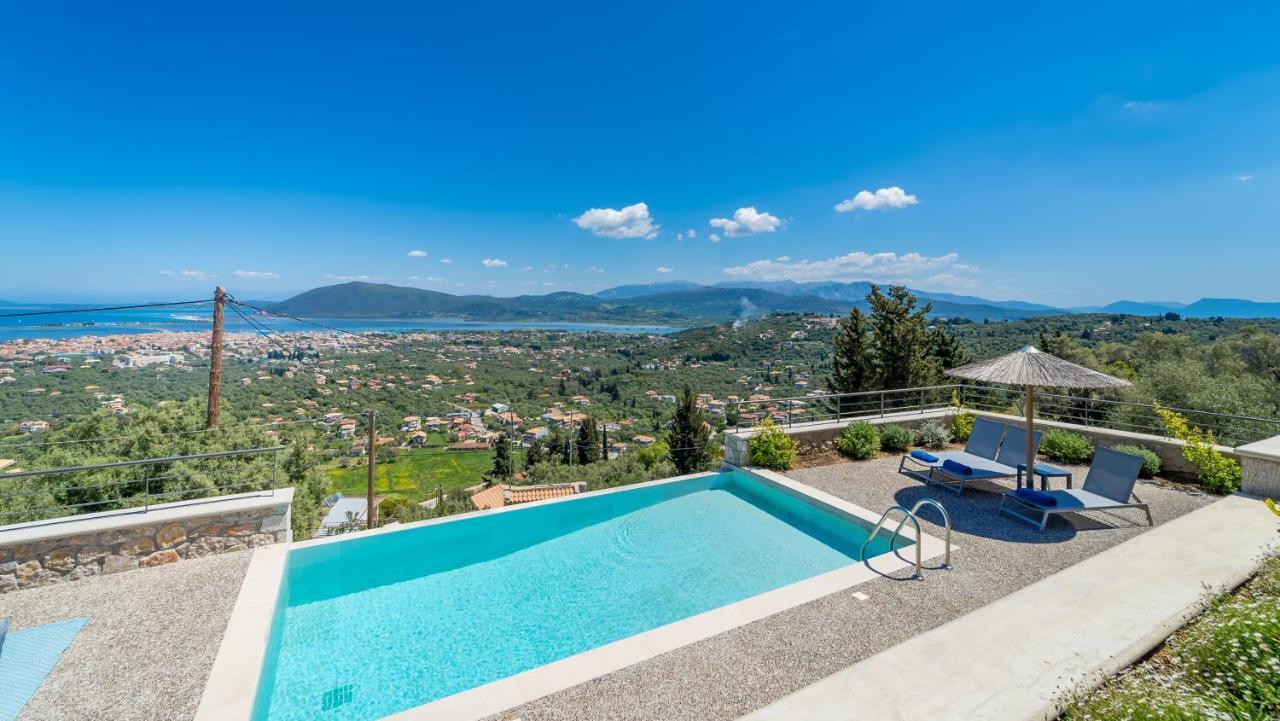 31 Blue Ionian Villas Apolpaina ภายนอก รูปภาพ
